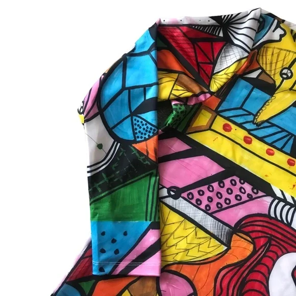 New Swiminista James Peter Henry Limited Ed. Sidney Opera House Swim Shirt SZ XL - Picture 2 of 7